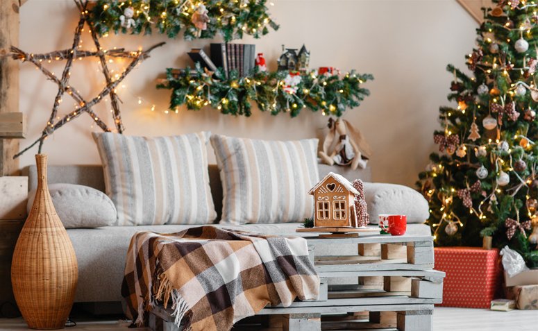 Árvore de natal desenho simples decoração natalina merry christmas